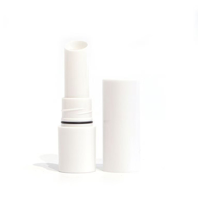 Tubes de rouge à lèvres métalliques avec écran d'impression, récipient de brillant à lèvres et fermeture de tube en plastique