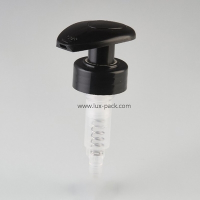 Dispensateur de liquide de couleur personnalisé 24mm 28mm pompe de lotion gauche-droite pour bouteille de shampooing