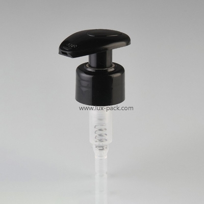 Dispensateur de liquide de couleur personnalisé 24mm 28mm pompe de lotion gauche-droite pour bouteille de shampooing