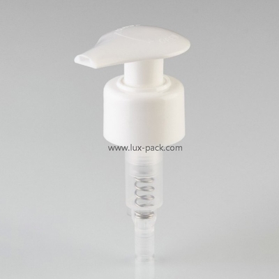 Dispensateur de liquide de couleur personnalisé 24mm 28mm Printemps à l'intérieur pompe de lotion gauche-droite