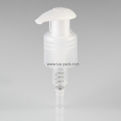 Dispensateur de liquide de couleur personnalisé 24mm 28mm Printemps à l'intérieur pompe de lotion gauche-droite