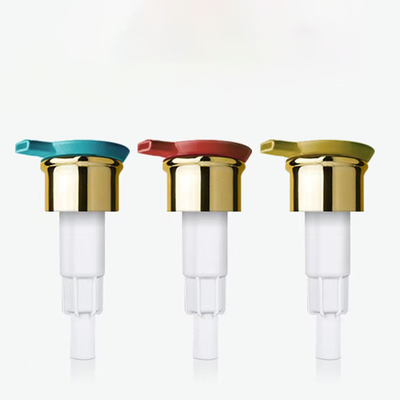 Dispensateur de liquide de couleur personnalisé 24mm 28mm pompe à lotion gauche-droite