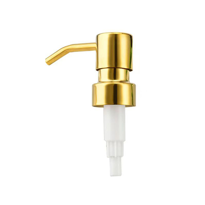 Pompes à lotion en acier inoxydable de luxe de 28 mm
