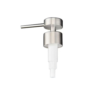 Pompes à lotion en acier inoxydable de luxe de 28 mm