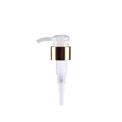 Type de fermeture Pompes à lotion en plastique en couleur personnalisée en aluminium fermeture PP