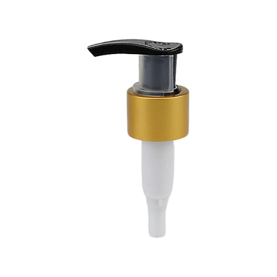 Type de fermeture Pompes à lotion en plastique en couleur personnalisée en aluminium fermeture PP