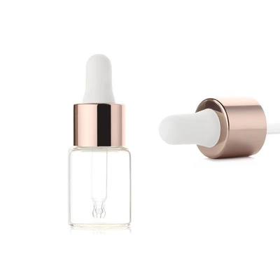 Flacon d'huile essentielle en verre transparent vide 5ml 10ml 15ml 20ml 30ml 50ml 100ml