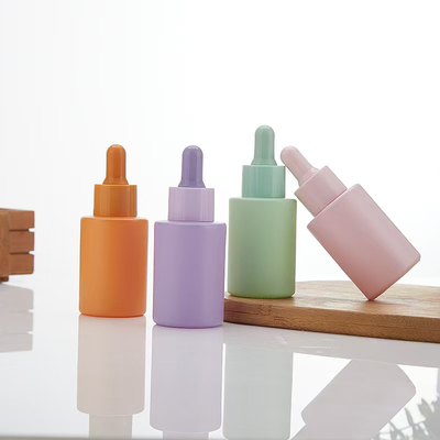 Flacon d'huile essentielle vide couleur personnalisée avec compte-gouttes noir 5ml 10ml 15ml 20ml 30ml 50ml 100ml