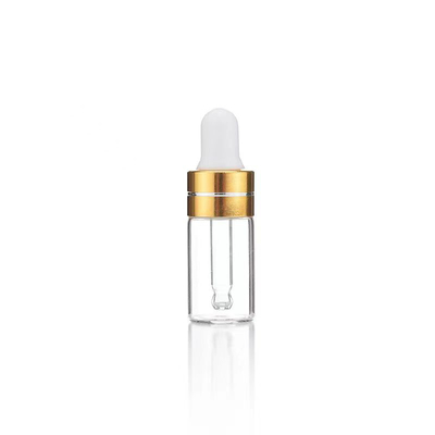 Bouteille d' huile essentielle 5ml 10ml 15ml 20ml 30ml 50ml 100ml avec couleur dorée transparente