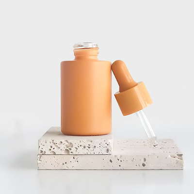 Bouteille d'huile essentielle de couleur de macaron de 10 ml, 20 ml, 30 ml et 50 ml de haute qualité pour les cosmétiques