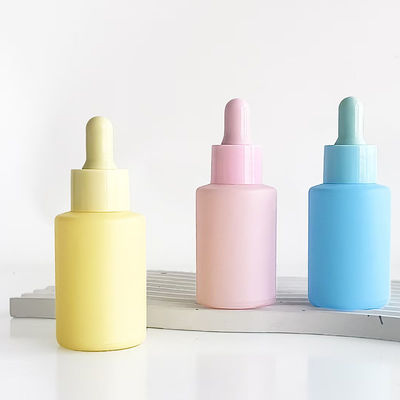 Flacons compte-gouttes en verre ambré de 5/10/15/20/30/50/100 ml, rechargeables, vides, pour aromathérapie, sérum, liquide cosmétique