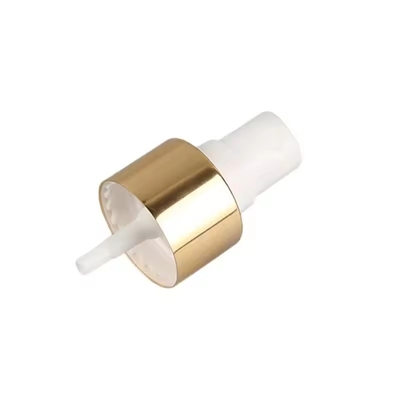 20 mm 24 mm d'aluminium or et argent pulvérisateur de brume fine pompe d'atomisateur pressée à la main buse anodisée