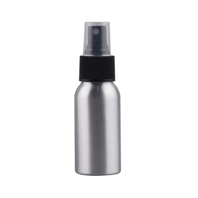 Bouteille en aluminium anodisé argenté 100ml 150ml 250ml Emballage cosmétique Bouteille en aluminium