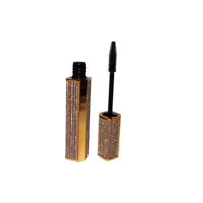 Gros pinceau en plastique avec dégradé rose personnalisé étiquette privée tube de mascara vide