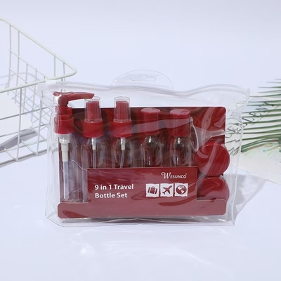Ensemble de flacons de voyage 50 ml, ensemble de flacons de voyage étanches, ensemble de shampooing, lotion et liquide pour avion