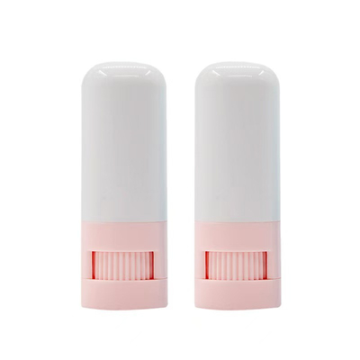 Bouteille de baume à lèvres personnalisée 7g bâton de déodorant vide bâton rouge bouteille fond de remplissage emballage en plastique cosmétique réutilisable