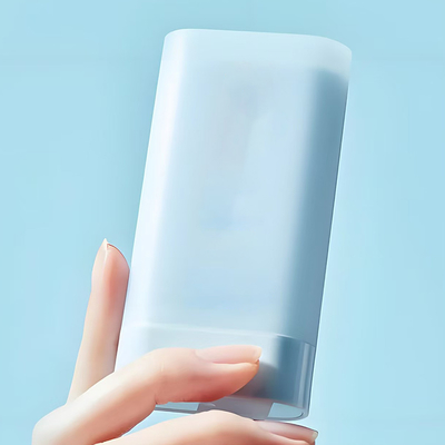 Bâton de déodorant vide personnalisé de 20g, pivotant par le bas avec ressort, flacon de baume, tube de fard à joues cosmétique, emballage en plastique, réutilisable