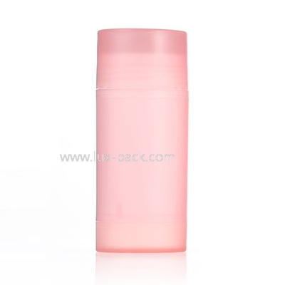 Tube de fard à joues cosmétique à pivot inférieur vide pour déodorant, contenant d'emballage en plastique