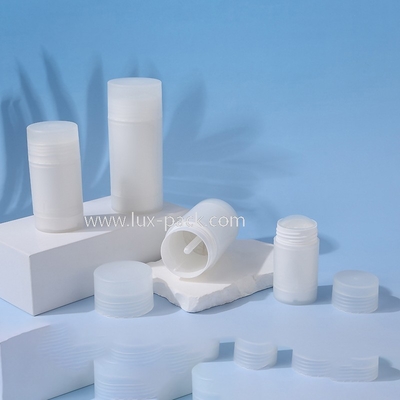 Bâton de baume déodorant Rotation supérieure Contenant d'emballage cosmétique en plastique Réutilisable