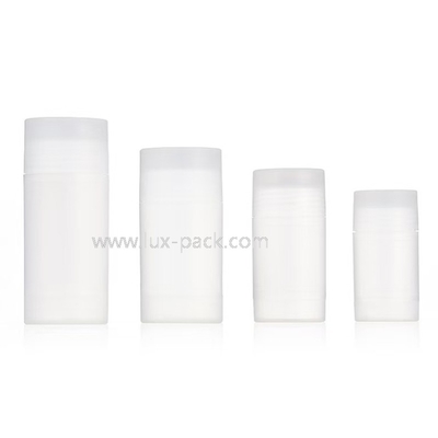 Bâton de baume déodorant Rotation supérieure Contenant d'emballage cosmétique en plastique Réutilisable