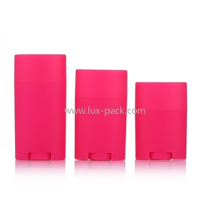 Bouteille de bâton de fard à joues vide Déodorant Baume en bâton Rotation supérieure Contenant d'emballage cosmétique en plastique Réutilisable