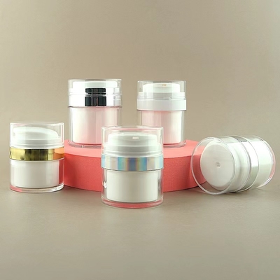 Bouteille sans air couramment utilisée avec différentes capacités 30ml 50ml 80ml 100ml Acceptez la personnalisation
