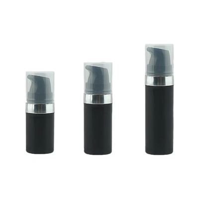 Support personnalisé Flacon pompe airless en plastique 5ml 10ml 15ml utilisé pour l'emballage de soins de la peau