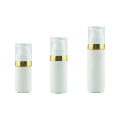 Support personnalisé Flacon pompe airless en plastique 5ml 10ml 15ml utilisé pour l'emballage de soins de la peau