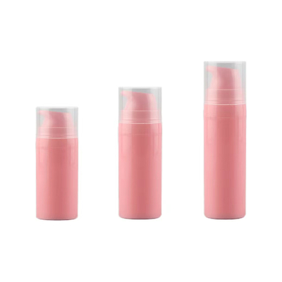 Bouteille de pompe sans air multicolore de 5 ml 10 ml 15 ml, utilisée dans les cosmétiques