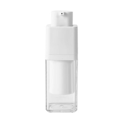 Bouteille de pompe sans air rotative d'une capacité de 15 ml 30 ml 50 ml couramment utilisée pour les soins personnels