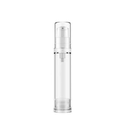 Flacon pompe airless pour lotion crème en spray à brume fine avec personnalisation possible pour 5ml, 10ml, 15ml