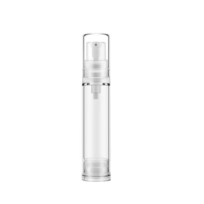 Flacon pompe airless pour lotion crème en spray à brume fine avec personnalisation possible pour 5ml, 10ml, 15ml