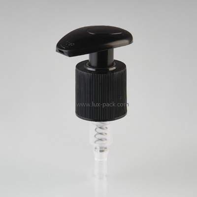Pompe distributrice de lotion pour lavage des mains, douche et shampooing, couleur personnalisée, 24 mm, 28 mm, 2 cc, gauche-droite
