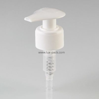 Pompe à lotion en plastique de qualité supérieure et durable de 24/28MM avec différentes hauteurs pour lotion lavante pour le corps