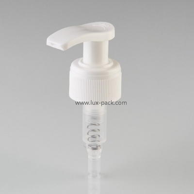 2Impression à écran 4mm 28mm Tête personnalisée pompe à lotion en plastique de qualité stable