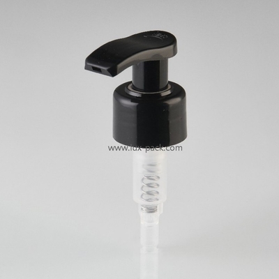 Pompe lotion gauche-droite en plastique PP pour crème pour les mains, sortie 2cc, couleurs personnalisées, 24mm 28mm