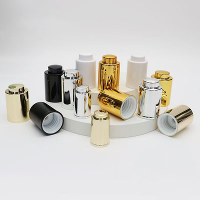 Compte-gouttes en plastique de type pression de 18 mm et 24 mm de couleur personnalisée pour flacon d'huile essentielle