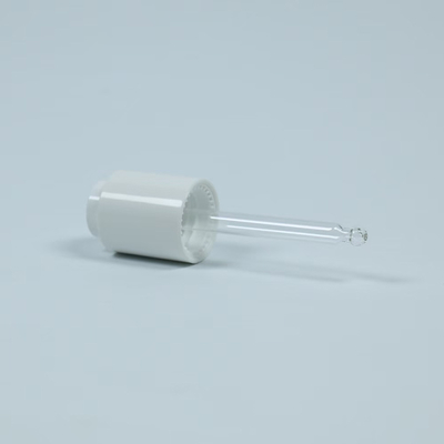Pipette en plastique/autocollant/en relief 18 mm 24 mm en verre et plastique, type compte-gouttes à pression