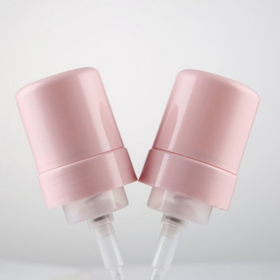 Pompe distributrice en mousse plastique rose 42mm 43mm, personnalisable