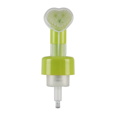 Pompe distributrice en plastique moussant 42mm 43mm avec brosse utilisée pour les bouteilles