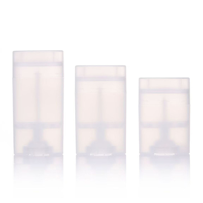 Couleur variée Forme ronde 35g 50g 75g PP Parfum corporel en plastique Déodorant Balsame Stick