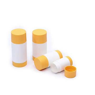 Conception tournante 30g 50g 75g 100g PP Container à double coque pour le corps de parfum de déodorant