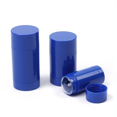 Nouveau style 15g 30g 50g 75g 100g AS Plastique Corps Parfum Baume Déodorant Vide