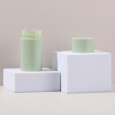 Nouvelle apparence 15g 30g 50g 75g 100g AS en plastique forme ronde du corps Parfum Déodorant vide
