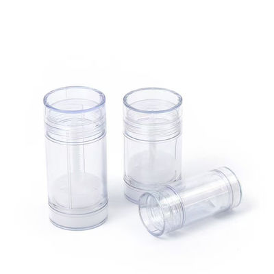 Couleur personnalisée 15g 30g 50g 75g 100g Étiquette privée AS Plastique Déodorant vide Balsam à bâton