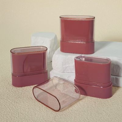 Tube de fard à joues Emballage en plastique Récipient Vide Bâton de déodorant Fond pivotant Cosmétique