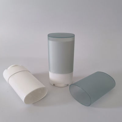 Bâton de baume déodorant Rotation supérieure Contenant d'emballage cosmétique en plastique Réutilisable