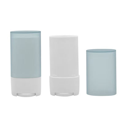 Contenant d'emballage en plastique pour produits cosmétiques Bouteille de baume réutilisable