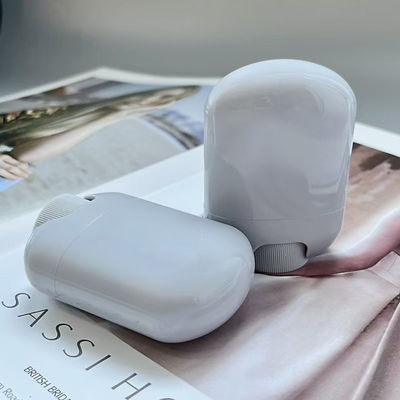 Contenant d'emballage plastique cosmétique à rotation réutilisable