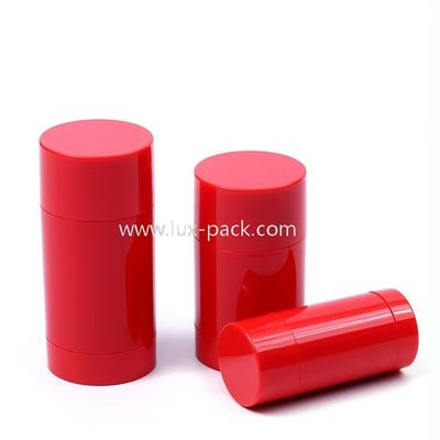 Bouteille de baume à remplissage par le bas, emballage cosmétique en plastique, conteneur réutilisable